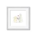 Picture of Playful Bunnies _GroupedProduct_Square_Mini_ _GroupedProduct_Square_Framed_Matted_