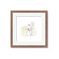 Picture of Playful Bunnies _GroupedProduct_Square_Mini_ _GroupedProduct_Square_Framed_Matted_
