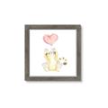 Picture of Heart Balloon Cheetah _GroupedProduct_Square_Mini_ _GroupedProduct_Square_Framed_Matted_