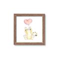Picture of Heart Balloon Cheetah _GroupedProduct_Square_Mini_ _GroupedProduct_Square_Framed_Matted_