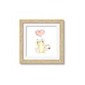 Picture of Heart Balloon Cheetah _GroupedProduct_Square_Mini_ _GroupedProduct_Square_Framed_Matted_