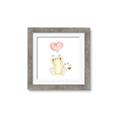 Picture of Heart Balloon Cheetah _GroupedProduct_Square_Mini_ _GroupedProduct_Square_Framed_Matted_