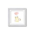 Picture of Heart Balloon Cheetah _GroupedProduct_Square_Mini_ _GroupedProduct_Square_Framed_Matted_