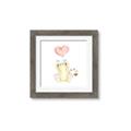 Picture of Heart Balloon Cheetah _GroupedProduct_Square_Mini_ _GroupedProduct_Square_Framed_Matted_