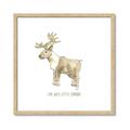 Picture of Wild little Caribou _GroupedProduct_Square_Mini_ _GroupedProduct_Square_Framed_Matted_
