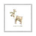 Picture of Wild little Caribou _GroupedProduct_Square_Mini_ _GroupedProduct_Square_Framed_Matted_