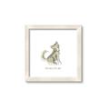 Picture of Stay Wild Wolf _GroupedProduct_Square_Mini_ _GroupedProduct_Square_Framed_Matted_