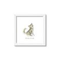 Picture of Stay Wild Wolf _GroupedProduct_Square_Mini_ _GroupedProduct_Square_Framed_Matted_