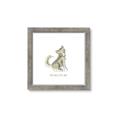 Picture of Stay Wild Wolf _GroupedProduct_Square_Mini_ _GroupedProduct_Square_Framed_Matted_