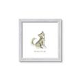 Picture of Stay Wild Wolf _GroupedProduct_Square_Mini_ _GroupedProduct_Square_Framed_Matted_