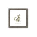 Picture of Stay Wild Wolf _GroupedProduct_Square_Mini_ _GroupedProduct_Square_Framed_Matted_