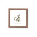 Picture of Stay Wild Wolf _GroupedProduct_Square_Mini_ _GroupedProduct_Square_Framed_Matted_
