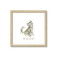 Picture of Stay Wild Wolf _GroupedProduct_Square_Mini_ _GroupedProduct_Square_Framed_Matted_
