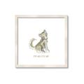Picture of Stay Wild Wolf _GroupedProduct_Square_Mini_ _GroupedProduct_Square_Framed_Matted_