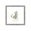 Picture of Stay Wild Wolf _GroupedProduct_Square_Mini_ _GroupedProduct_Square_Framed_Matted_