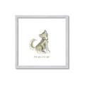 Picture of Stay Wild Wolf _GroupedProduct_Square_Mini_ _GroupedProduct_Square_Framed_Matted_