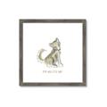 Picture of Stay Wild Wolf _GroupedProduct_Square_Mini_ _GroupedProduct_Square_Framed_Matted_