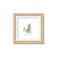 Picture of Stay Wild Wolf _GroupedProduct_Square_Mini_ _GroupedProduct_Square_Framed_Matted_