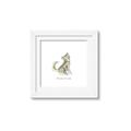 Picture of Stay Wild Wolf _GroupedProduct_Square_Mini_ _GroupedProduct_Square_Framed_Matted_