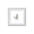Picture of Stay Wild Wolf _GroupedProduct_Square_Mini_ _GroupedProduct_Square_Framed_Matted_