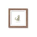 Picture of Stay Wild Wolf _GroupedProduct_Square_Mini_ _GroupedProduct_Square_Framed_Matted_