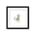 Picture of Stay Wild Wolf _GroupedProduct_Square_Mini_ _GroupedProduct_Square_Framed_Matted_