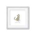 Picture of Stay Wild Wolf _GroupedProduct_Square_Mini_ _GroupedProduct_Square_Framed_Matted_