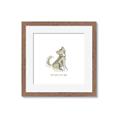Picture of Stay Wild Wolf _GroupedProduct_Square_Mini_ _GroupedProduct_Square_Framed_Matted_