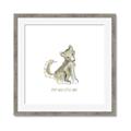 Picture of Stay Wild Wolf _GroupedProduct_Square_Mini_ _GroupedProduct_Square_Framed_Matted_