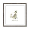 Picture of Stay Wild Wolf _GroupedProduct_Square_Mini_ _GroupedProduct_Square_Framed_Matted_