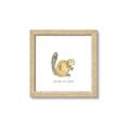 Picture of Stay Busy Beaver _GroupedProduct_Square_Mini_ _GroupedProduct_Square_Framed_Matted_