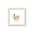 Picture of Stay Busy Beaver _GroupedProduct_Square_Mini_ _GroupedProduct_Square_Framed_Matted_