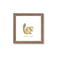 Picture of Stay Busy Beaver _GroupedProduct_Square_Mini_ _GroupedProduct_Square_Framed_Matted_