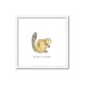 Picture of Stay Busy Beaver _GroupedProduct_Square_Mini_ _GroupedProduct_Square_Framed_Matted_