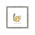 Picture of Stay Busy Beaver _GroupedProduct_Square_Mini_ _GroupedProduct_Square_Framed_Matted_