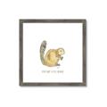 Picture of Stay Busy Beaver _GroupedProduct_Square_Mini_ _GroupedProduct_Square_Framed_Matted_