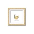 Picture of Stay Busy Beaver _GroupedProduct_Square_Mini_ _GroupedProduct_Square_Framed_Matted_