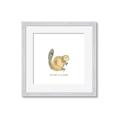 Picture of Stay Busy Beaver _GroupedProduct_Square_Mini_ _GroupedProduct_Square_Framed_Matted_