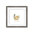 Picture of Stay Busy Beaver _GroupedProduct_Square_Mini_ _GroupedProduct_Square_Framed_Matted_