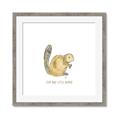Picture of Stay Busy Beaver _GroupedProduct_Square_Mini_ _GroupedProduct_Square_Framed_Matted_