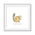 Picture of Stay Busy Beaver _GroupedProduct_Square_Mini_ _GroupedProduct_Square_Framed_Matted_