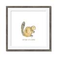 Picture of Stay Busy Beaver _GroupedProduct_Square_Mini_ _GroupedProduct_Square_Framed_Matted_