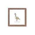Picture of Clever Little Goose _GroupedProduct_Square_Mini_ _GroupedProduct_Square_Framed_Matted_