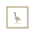 Picture of Clever Little Goose _GroupedProduct_Square_Mini_ _GroupedProduct_Square_Framed_Matted_