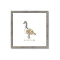Picture of Clever Little Goose _GroupedProduct_Square_Mini_ _GroupedProduct_Square_Framed_Matted_