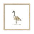 Picture of Clever Little Goose _GroupedProduct_Square_Mini_ _GroupedProduct_Square_Framed_Matted_