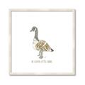 Picture of Clever Little Goose _GroupedProduct_Square_Mini_ _GroupedProduct_Square_Framed_Matted_