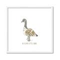 Picture of Clever Little Goose _GroupedProduct_Square_Mini_ _GroupedProduct_Square_Framed_Matted_