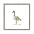 Picture of Clever Little Goose _GroupedProduct_Square_Mini_ _GroupedProduct_Square_Framed_Matted_