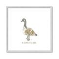 Picture of Clever Little Goose _GroupedProduct_Square_Mini_ _GroupedProduct_Square_Framed_Matted_